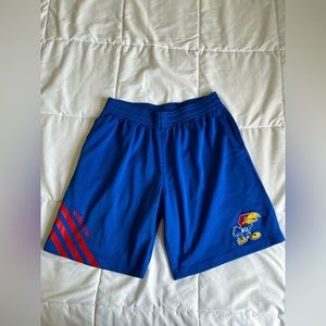 Kansas Jayhawks Men's Adidas Court Shorts